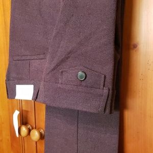 Ladies Burgundy pants